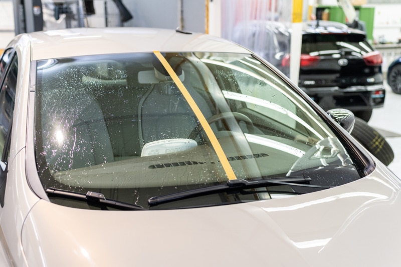 Scheibenversiegelung beim Auto Scheibenversiegelung beim Auto