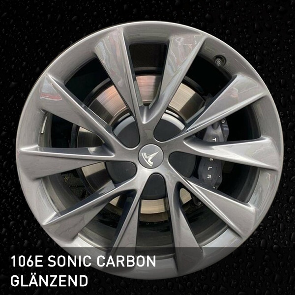 106E Sonic Carbon glänzend