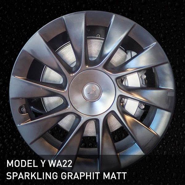 Model Y WA22 Sparkling Graphit matt