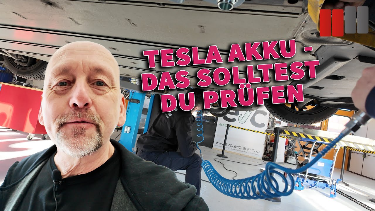 Tesla Akku -  Ventiltausch- das solltest du prüfen um ihn zu erhalten